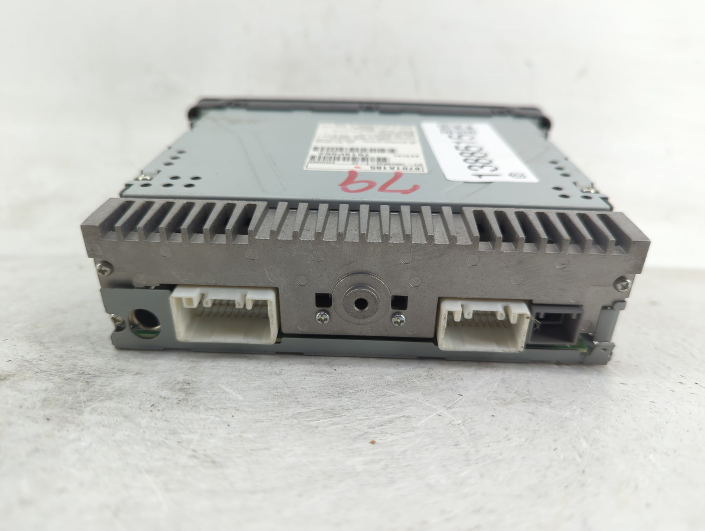 2017 Mitsubishi Outlander Radio AM FM Cd Player Receiver Replacement P/N:8701A185 Fits OEM Used Auto Parts - Oemusedautopart