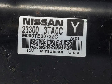 2013-2018 Nissan Altima Car Starter Motor Solenoid OEM P/N:23300 3TA0C Fits Fits 2013 2014 2015 2016 2017 2018 OEM Used Auto Parts