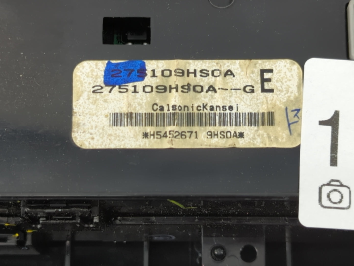 2016-2018 Nissan Altima Climate Control Module Temperature AC/Heater Replacement P/N:275109HS0A Fits Fits 2016 2017 2018 OEM