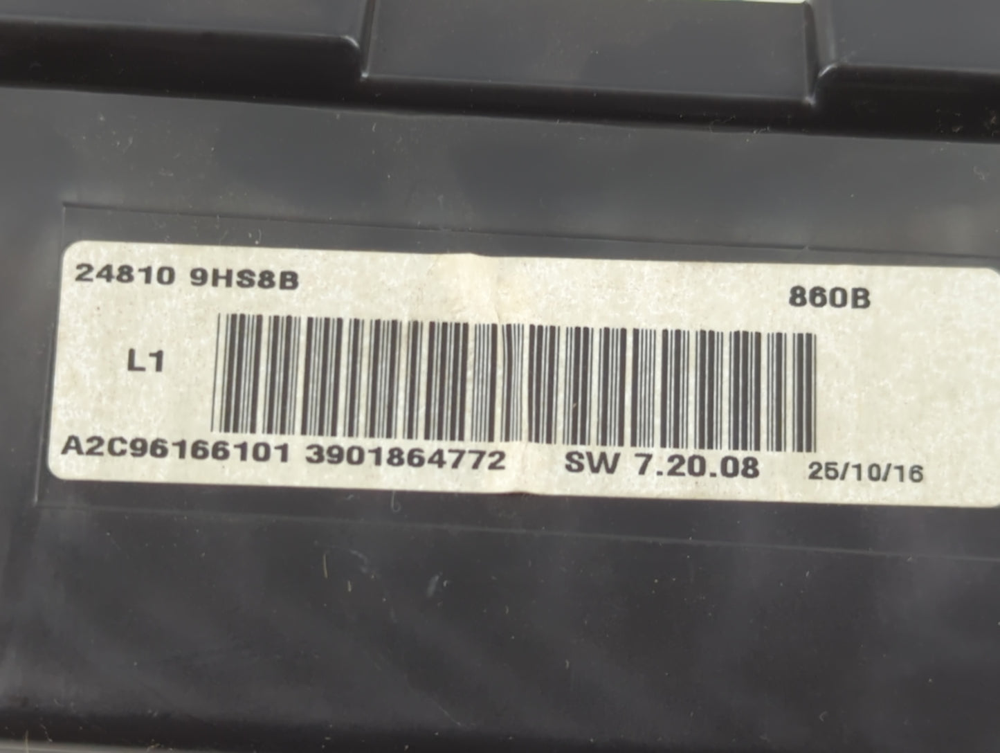 2016-2017 Nissan Altima Instrument Cluster Speedometer Gauges P/N:24810 9HS8B Fits Fits 2016 2017 OEM Used Auto Parts - Oemu