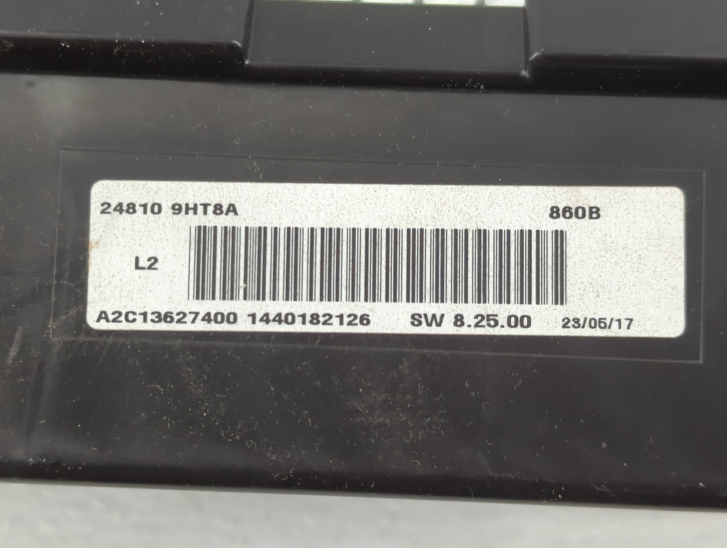 2017 Nissan Altima Instrument Cluster Speedometer Gauges P/N:24810 9HT8A Fits OEM Used Auto Parts - Oemusedautoparts1.com