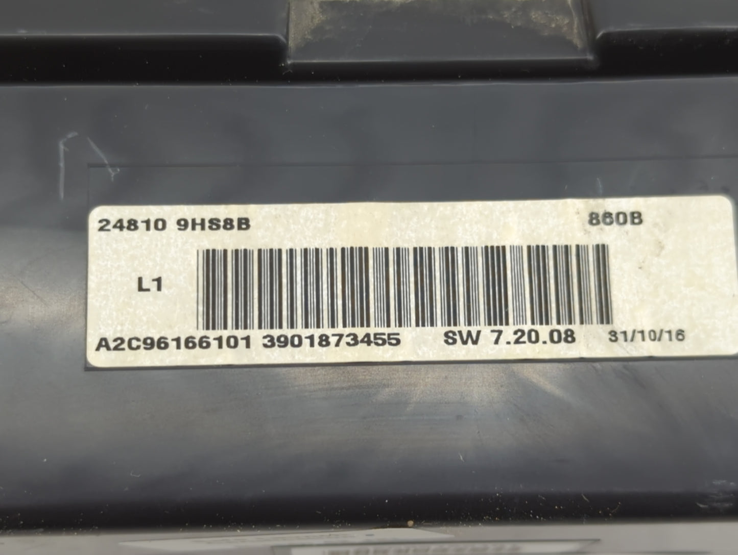 2016-2017 Nissan Altima Instrument Cluster Speedometer Gauges P/N:24810 9HS8B A2C96166101 Fits Fits 2016 2017 OEM Used Auto
