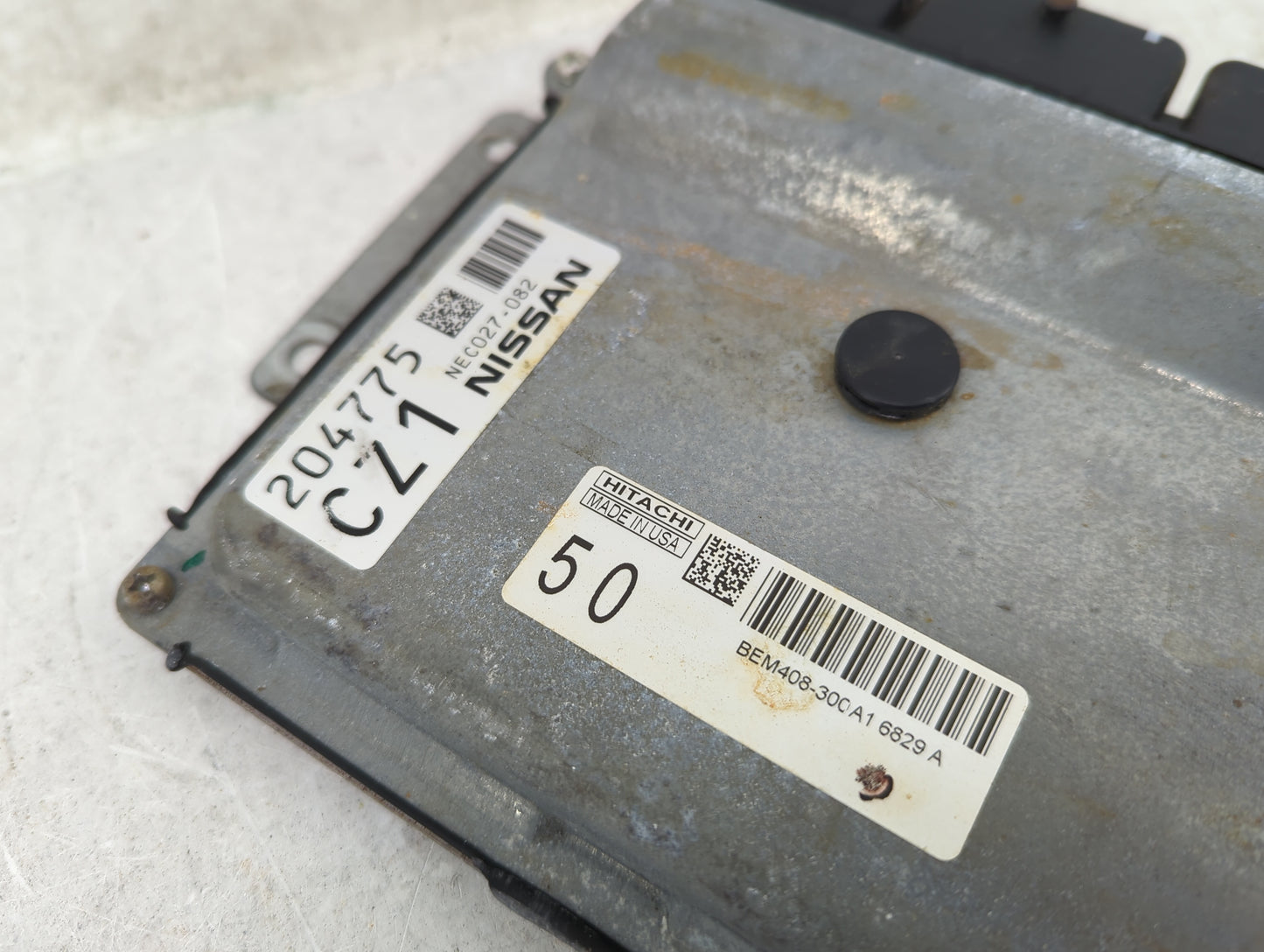 2016-2017 Nissan Altima PCM Engine Control Computer ECU ECM PCU OEM P/N:NEC027-082 BEM408-30CA1 Fits Fits 2016 2017 OEM Used