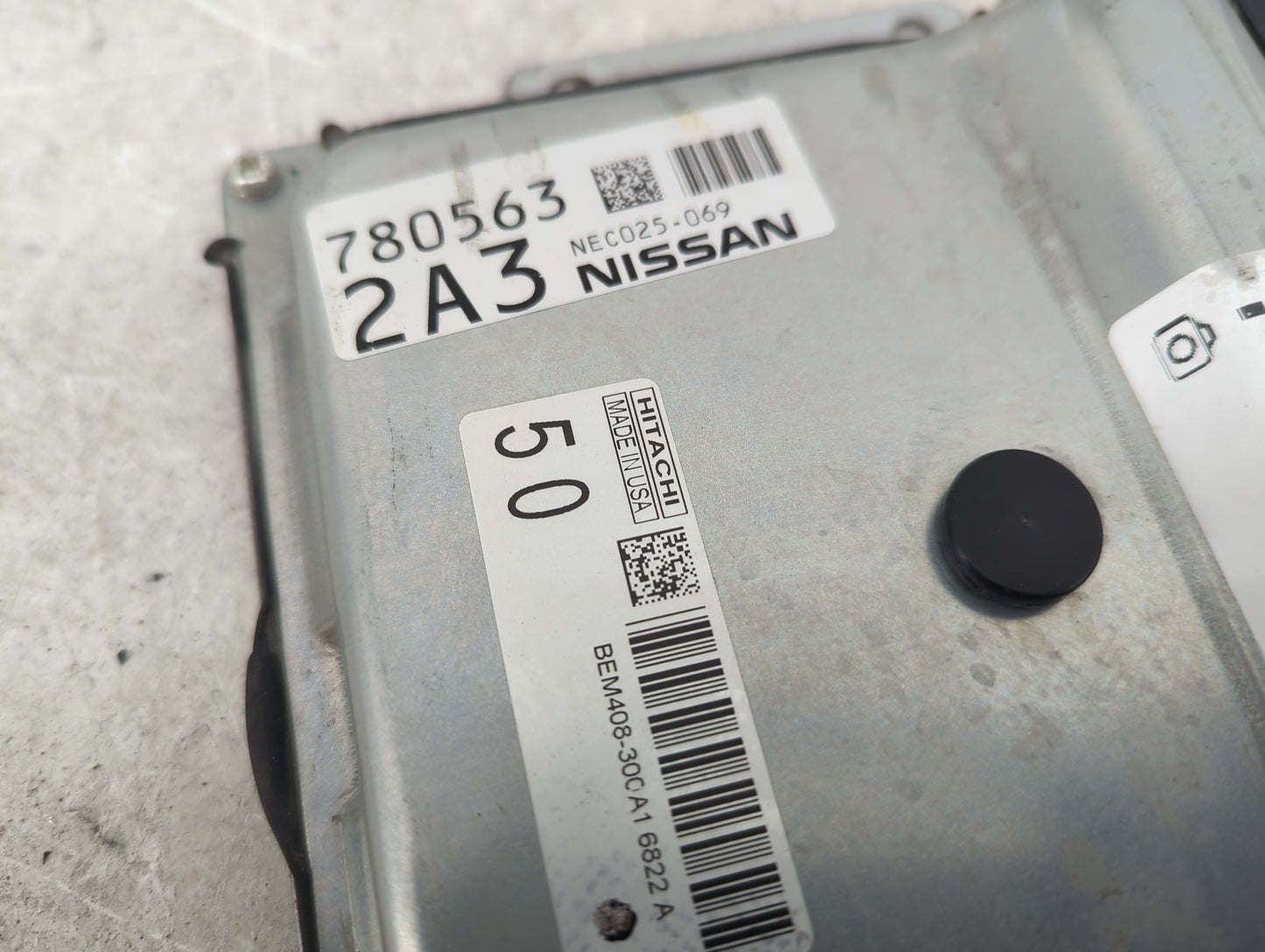 2016-2017 Nissan Altima PCM Engine Control Computer ECU ECM PCU OEM P/N:NEC025-069 BEM408-300A1 Fits Fits 2016 2017 OEM Used