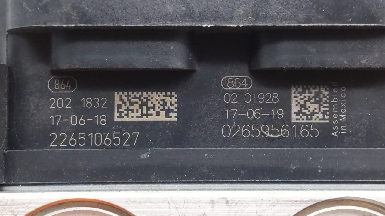 2016-2017 Nissan Altima ABS Pump Control Module Replacement P/N:2265106527 47660 9HS0A Fits Fits 2016 2017 OEM Used Auto Par