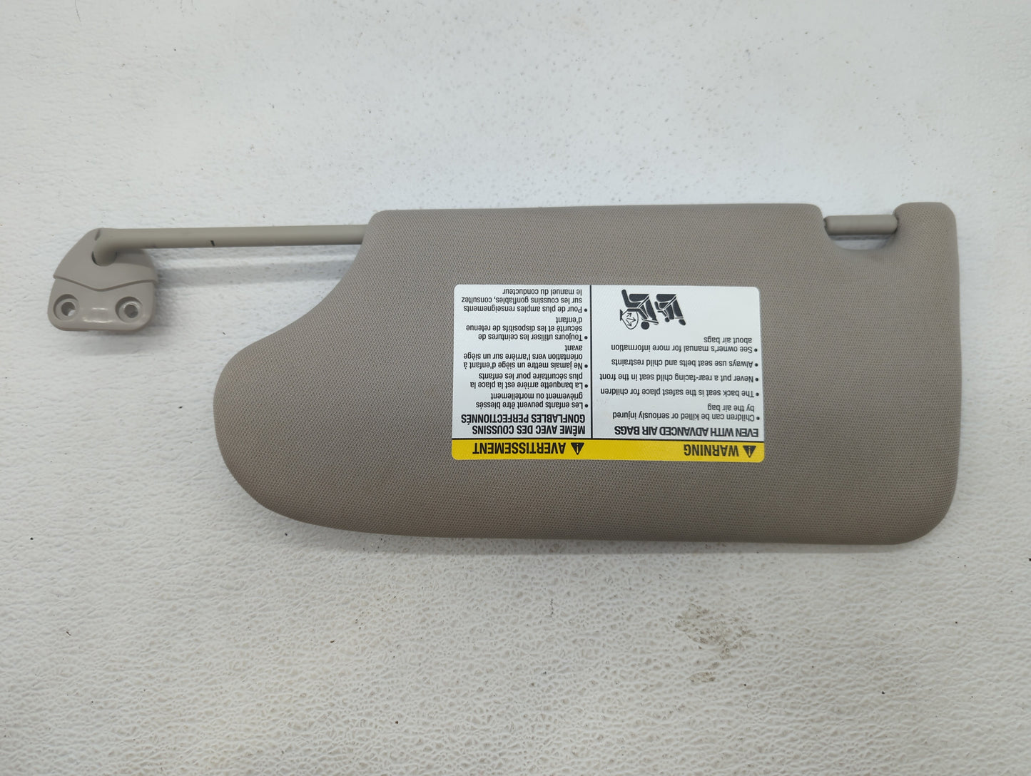 2013-2018 Nissan Altima Sun Visor Shade Replacement Passenger Right Mirror Fits Fits 2013 2014 2015 2016 2017 2018 OEM Used