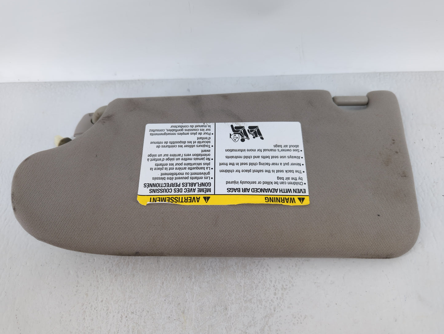 2013-2018 Nissan Altima Sun Visor Shade Replacement Passenger Right Mirror Fits Fits 2013 2014 2015 2016 2017 2018 OEM Used