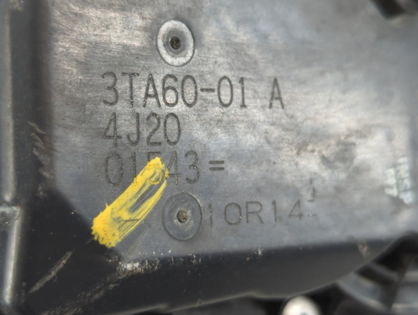 2013-2018 Nissan Altima Throttle Body P/N:4J20 3TA60-01 A Fits Fits 2013 2014 2015 2016 2017 2018 2019 2020 OEM Used Auto Pa