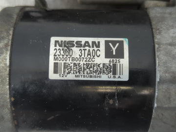 2013-2018 Nissan Altima Car Starter Motor Solenoid OEM P/N:M000TB0072ZC 23300 3TA0C Fits Fits 2013 2014 2015 2016 2017 2018 OEM Used Auto Parts