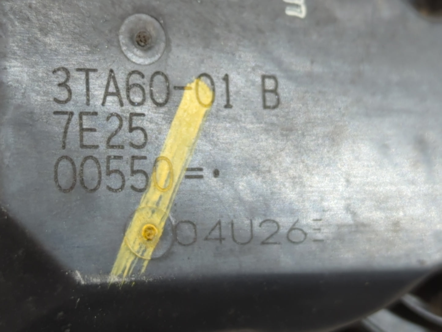 2013-2018 Nissan Altima Throttle Body P/N:3TA60-01 B Fits Fits 2013 2014 2015 2016 2017 2018 2019 2020 OEM Used Auto Parts -