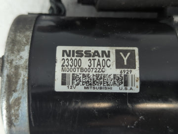 2013-2018 Nissan Altima Car Starter Motor Solenoid OEM P/N:23300 3TA0C Fits Fits 2013 2014 2015 2016 2017 2018 OEM Used Auto Parts