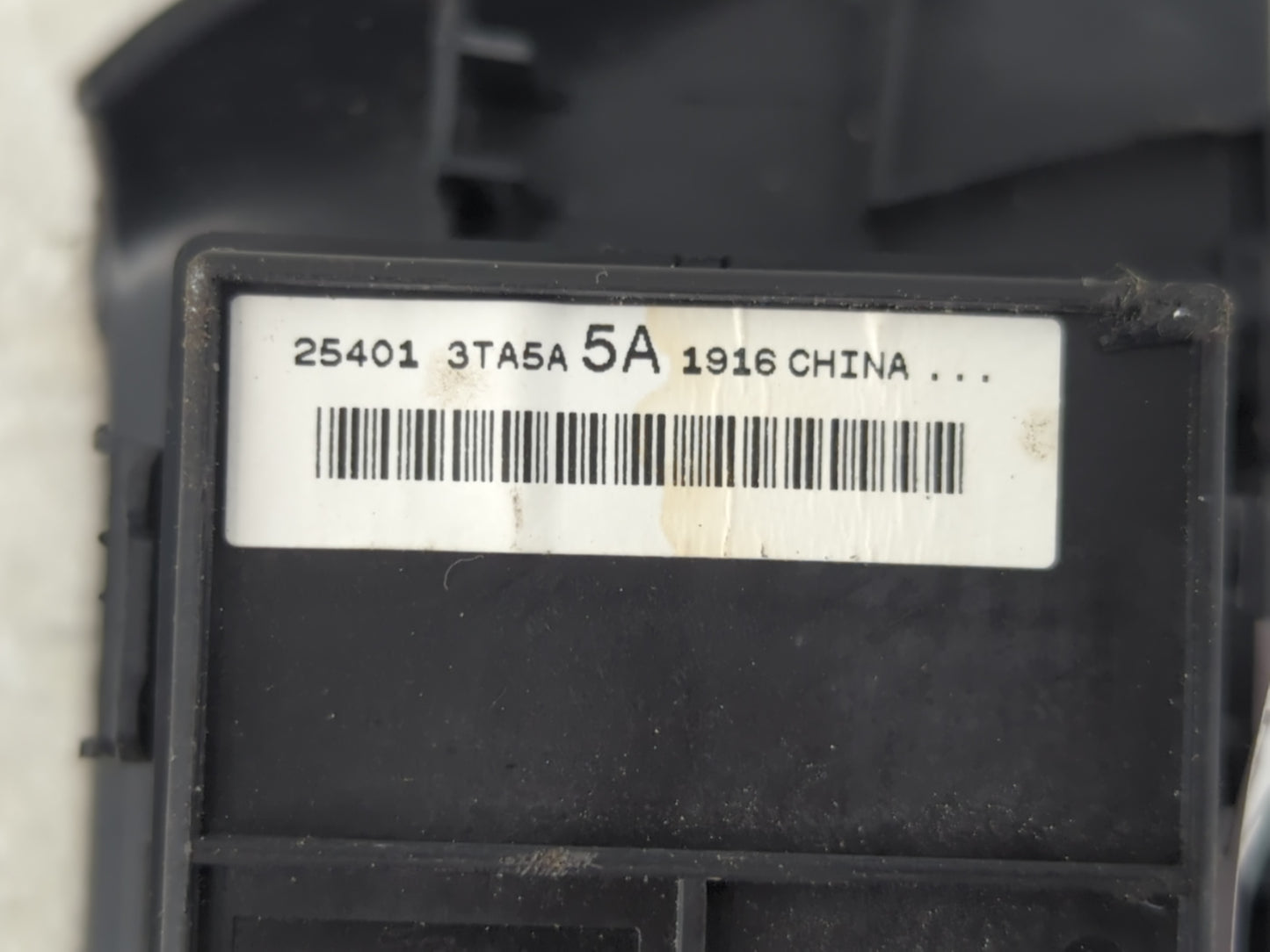2013-2018 Nissan Altima Master Power Window Switch Replacement Driver Side Left P/N:25401 3TA5A Fits OEM Used Auto Parts - O