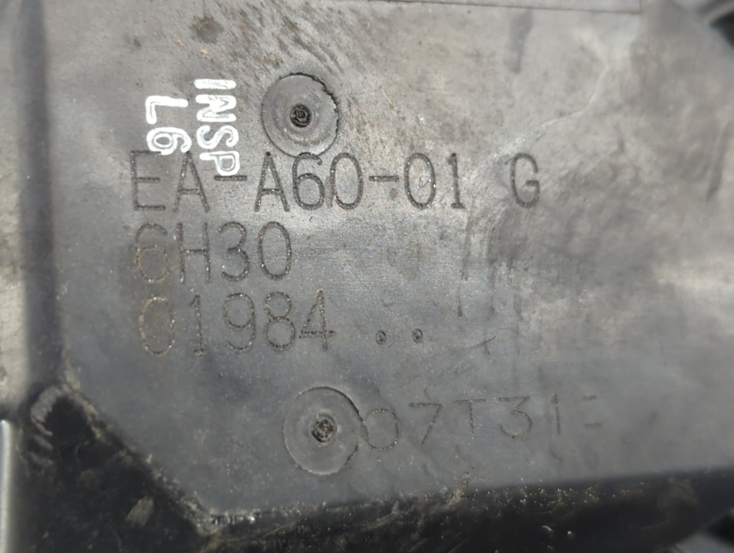 2013-2019 Nissan Frontier Throttle Body P/N:EA-A60-01 G Fits Fits 2013 2014 2015 2016 2017 2018 2019 OEM Used Auto Parts - O