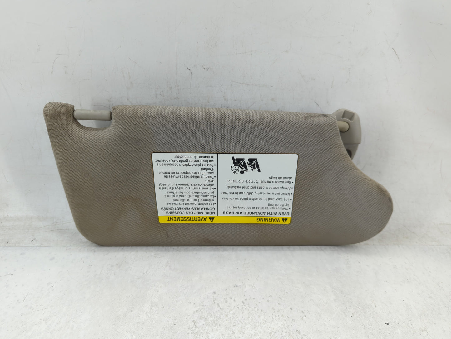 2016-2017 Nissan Maxima Sun Visor Shade Replacement Passenger Right Mirror Fits Fits 2016 2017 OEM Used Auto Parts - Oemused
