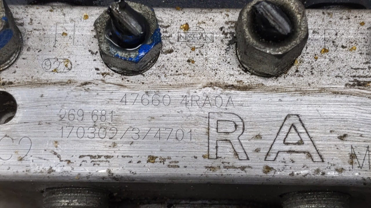 2016-2017 Nissan Maxima ABS Pump Control Module Replacement P/N:47660 4RA0A Fits Fits 2016 2017 OEM Used Auto Parts - Oemuse