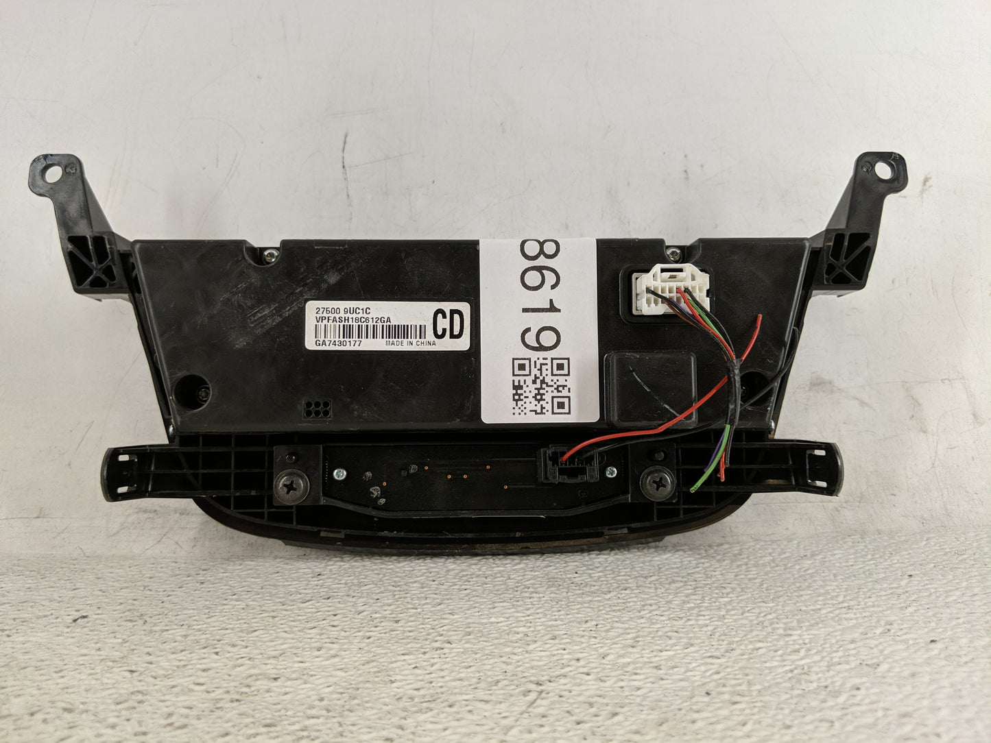 2017-2022 Nissan Murano Climate Control Module Temperature AC/Heater Replacement P/N:27500 9UC1C Fits OEM Used Auto Parts -