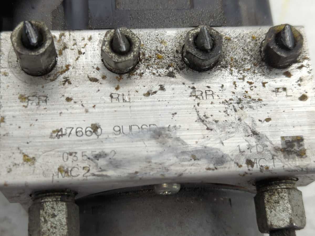 2017 Nissan Murano Anti-Lock Brake ABS Pump Module Actuator OEM P/N:47660 9UD6 Fits OEM Used Auto Parts - Oemusedautoparts1.