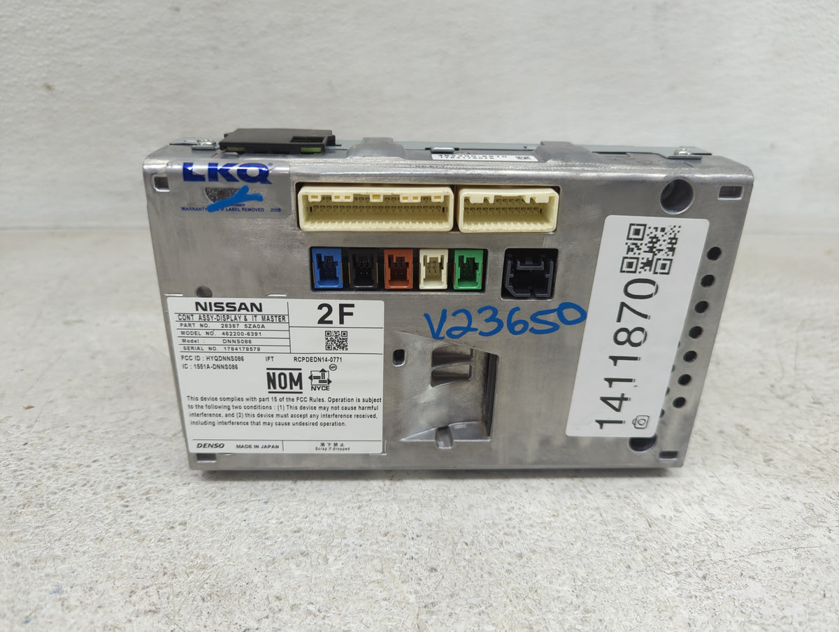 2017-2017 Nissan Pathfinder Information Radio Display Screen 1411870 - Oemusedautoparts1.com