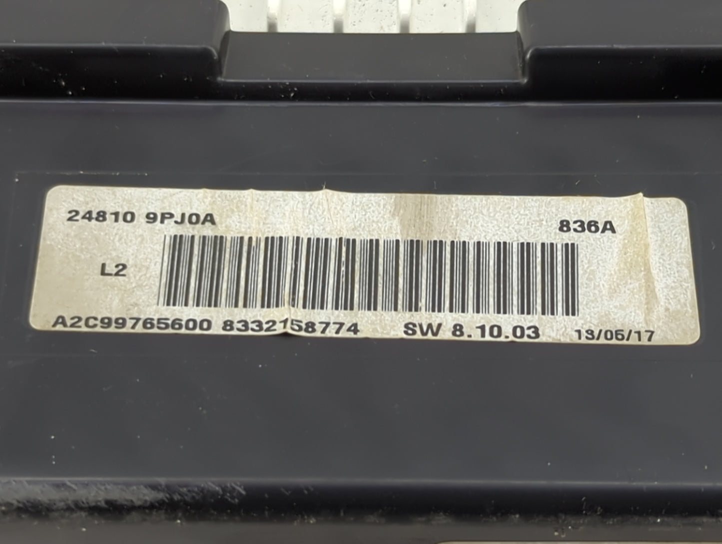 2017 Nissan Pathfinder Instrument Cluster Speedometer Gauges P/N:24810 9PJ0A A2C99765600 Fits OEM Used Auto Parts - Oemuseda