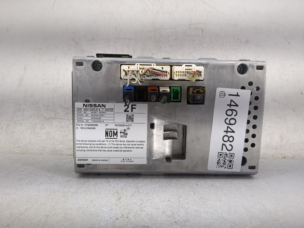 2017-2017 Nissan Pathfinder Information Radio Display Screen 1469482 - Oemusedautoparts1.com