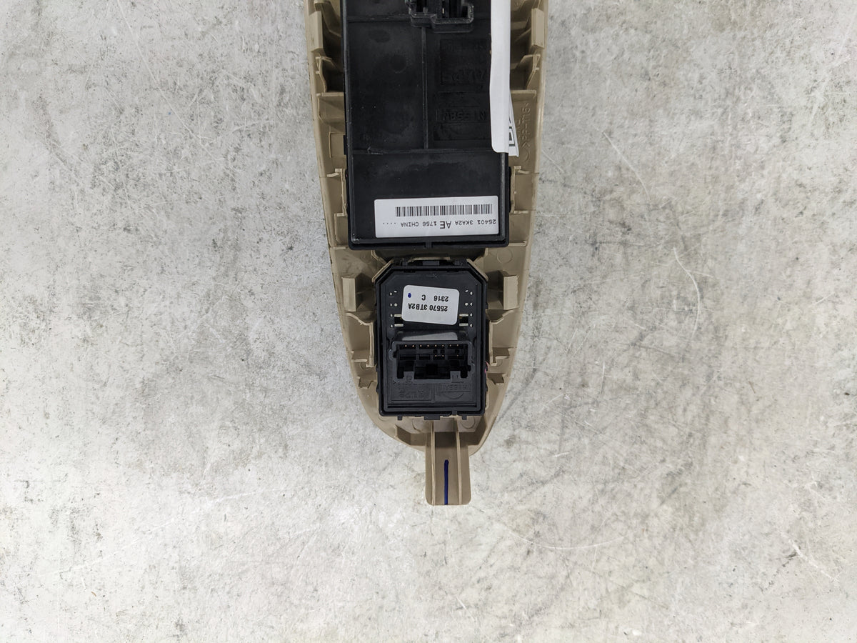 2013-2020 Nissan Pathfinder Master Power Window Switch Replacement Driver Side Left P/N:25401 3KA2A 25570 3TB2A Fits OEM Use