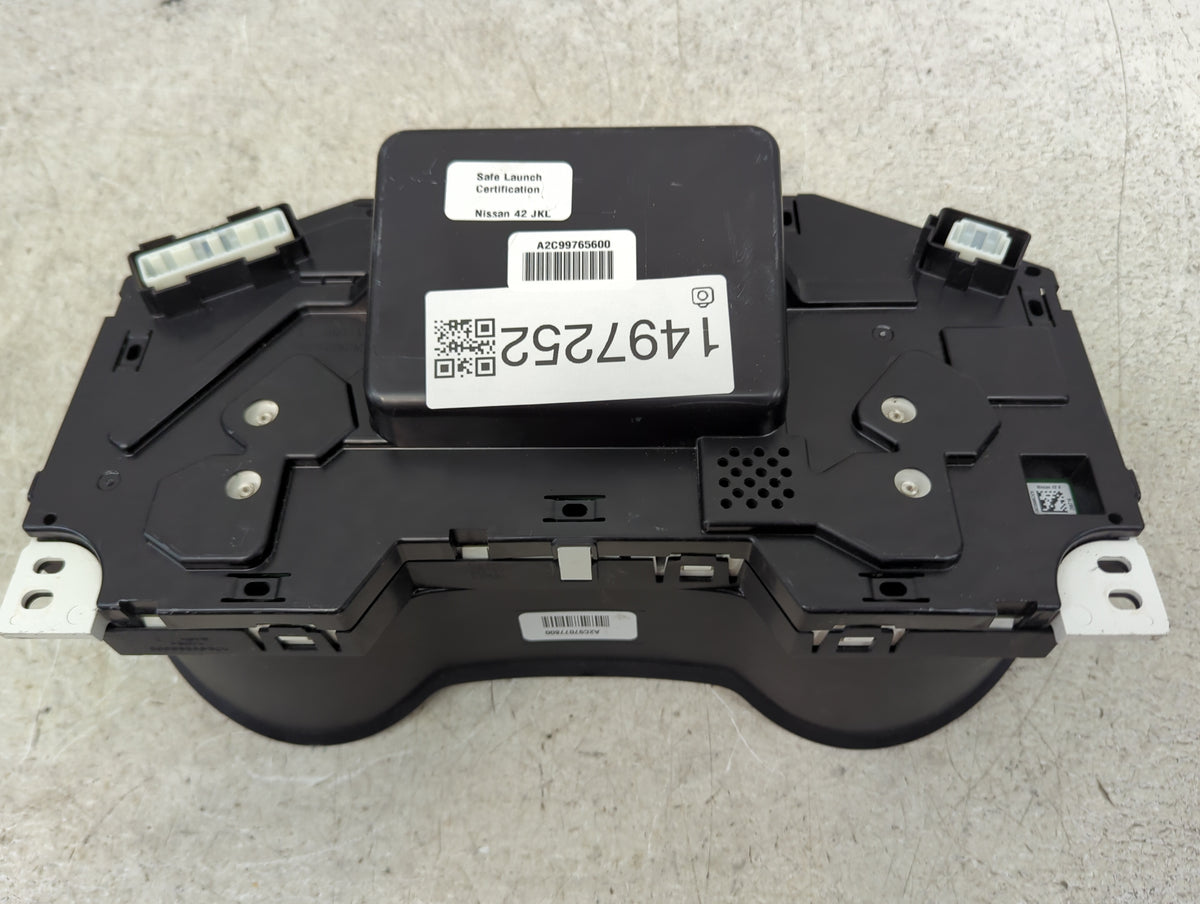 2017 Nissan Pathfinder Instrument Cluster Speedometer Gauges P/N:24810 9PJ0A A2C99765600, 8330706563 Miles: Fits OEM Used Au