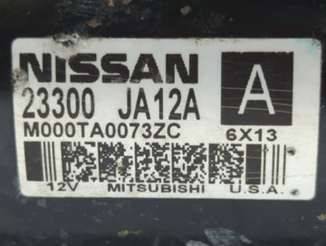 2013-2017 Nissan Pathfinder Car Starter Motor Solenoid OEM P/N:23300 JA12A Fits Fits 2013 2014 2017 OEM Used Auto Parts