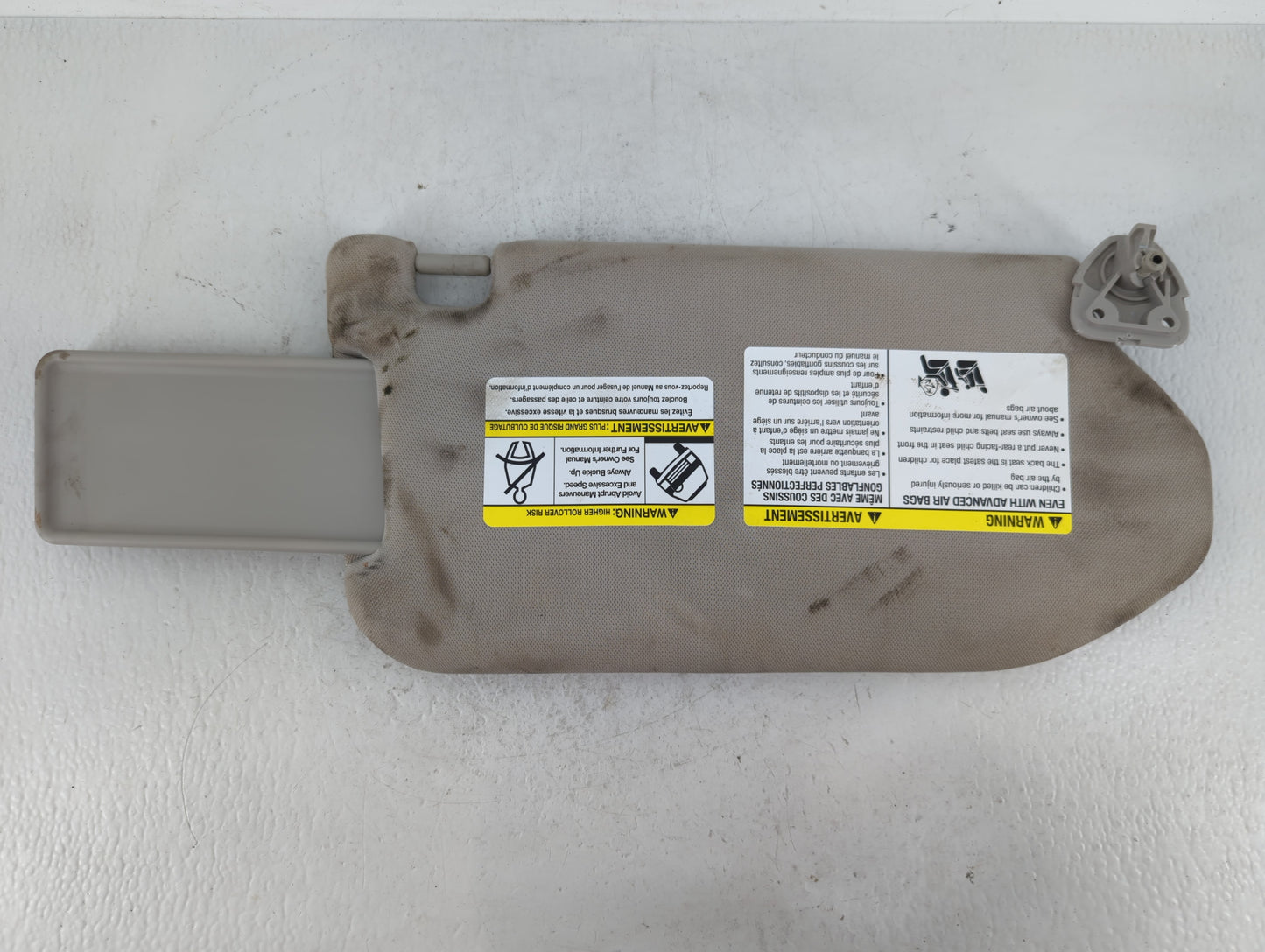 2013-2018 Nissan Pathfinder Sun Visor Shade Replacement Driver Left Mirror Fits Fits 2013 2014 2015 2016 2017 2018 OEM Used