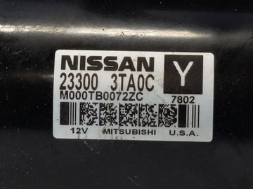 2015-2020 Nissan Rogue Car Starter Motor Solenoid OEM P/N:23300 3TA0C Fits Fits 2015 2016 2017 2018 2019 2020 OEM Used Auto Parts