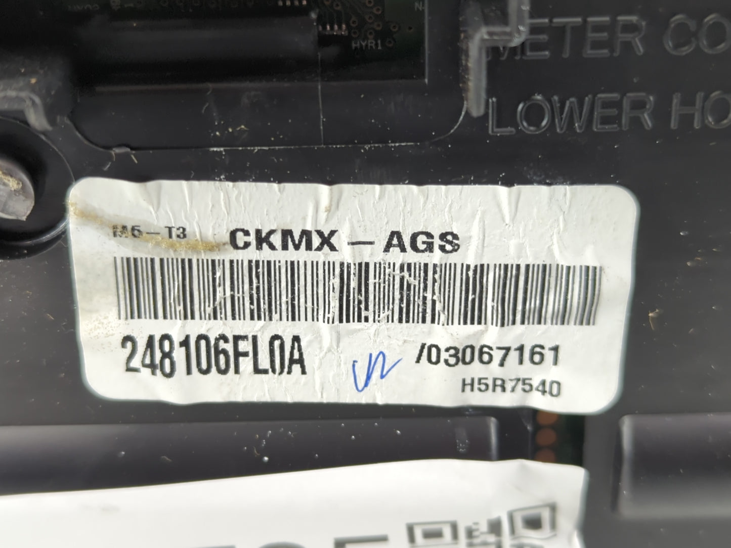 2017 Nissan Rogue Instrument Cluster Speedometer Gauges P/N:248106FL0A Fits OEM Used Auto Parts - Oemusedautoparts1.com