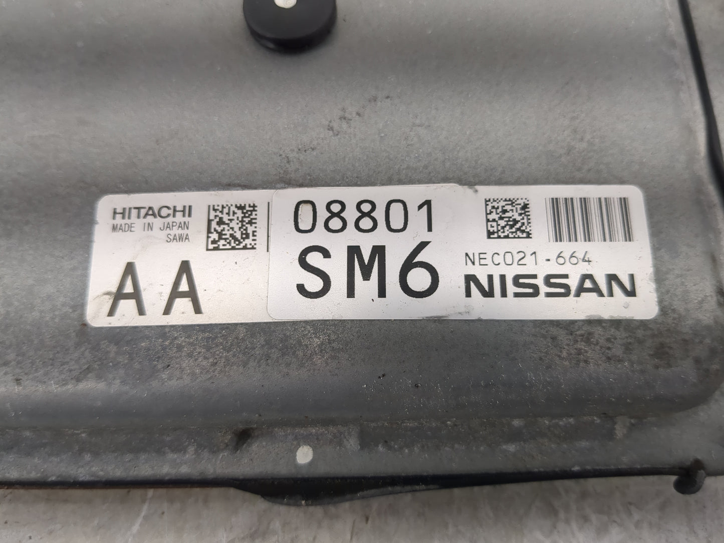 2015-2017 Nissan Rogue PCM Engine Control Computer ECU ECM PCU OEM P/N:NEC021-664 SM6 Fits Fits 2015 2016 2017 OEM Used Auto