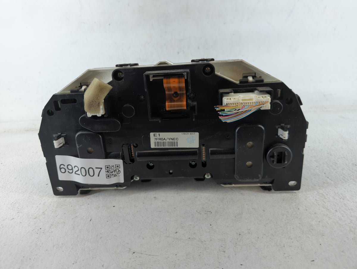2017 Nissan Rogue Instrument Cluster Speedometer Gauges P/N:7FR0A/YNEC Miles: Fits OEM Used Auto Parts - Oemusedautoparts1.c