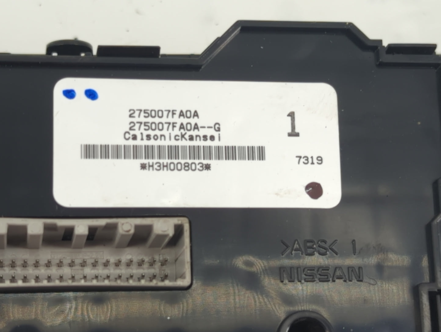 2017-2022 Nissan Rogue Sport Climate Control Module Temperature AC/Heater Replacement P/N:275007FA0A Fits OEM Used Auto Part