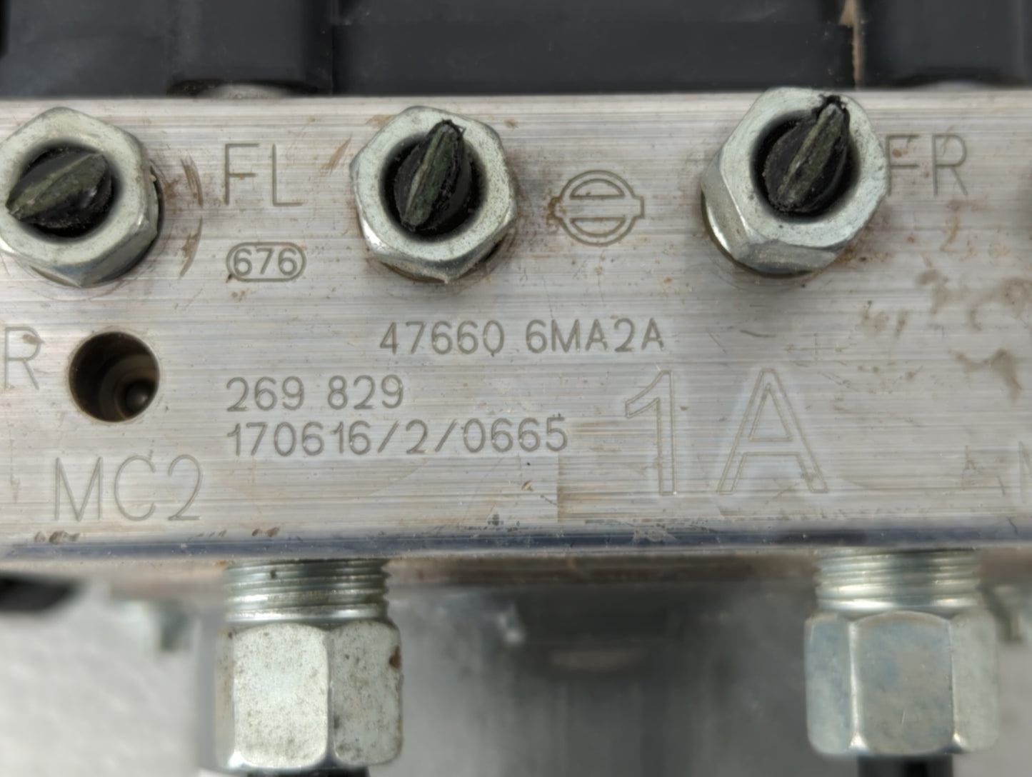 2017 Nissan Rogue Sport ABS Pump Control Module Replacement P/N:47660 6MA0A 47660 6MA2A Fits OEM Used Auto Parts - Oemusedau