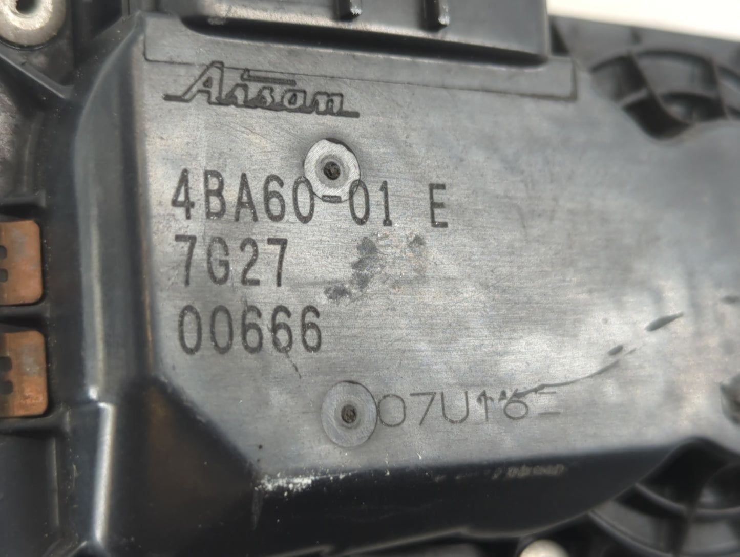 2017-2018 Nissan Rogue Sport Throttle Body P/N:4BA60-01 E Fits Fits 2017 2018 OEM Used Auto Parts - Oemusedautoparts1.com