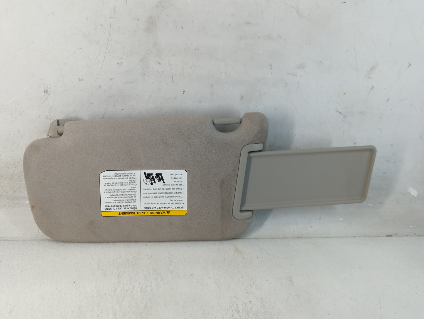 2013-2019 Nissan Sentra Sun Visor Shade Replacement Passenger Right Mirror Fits Fits 2012 2013 2014 2015 2016 2017 2018 2019