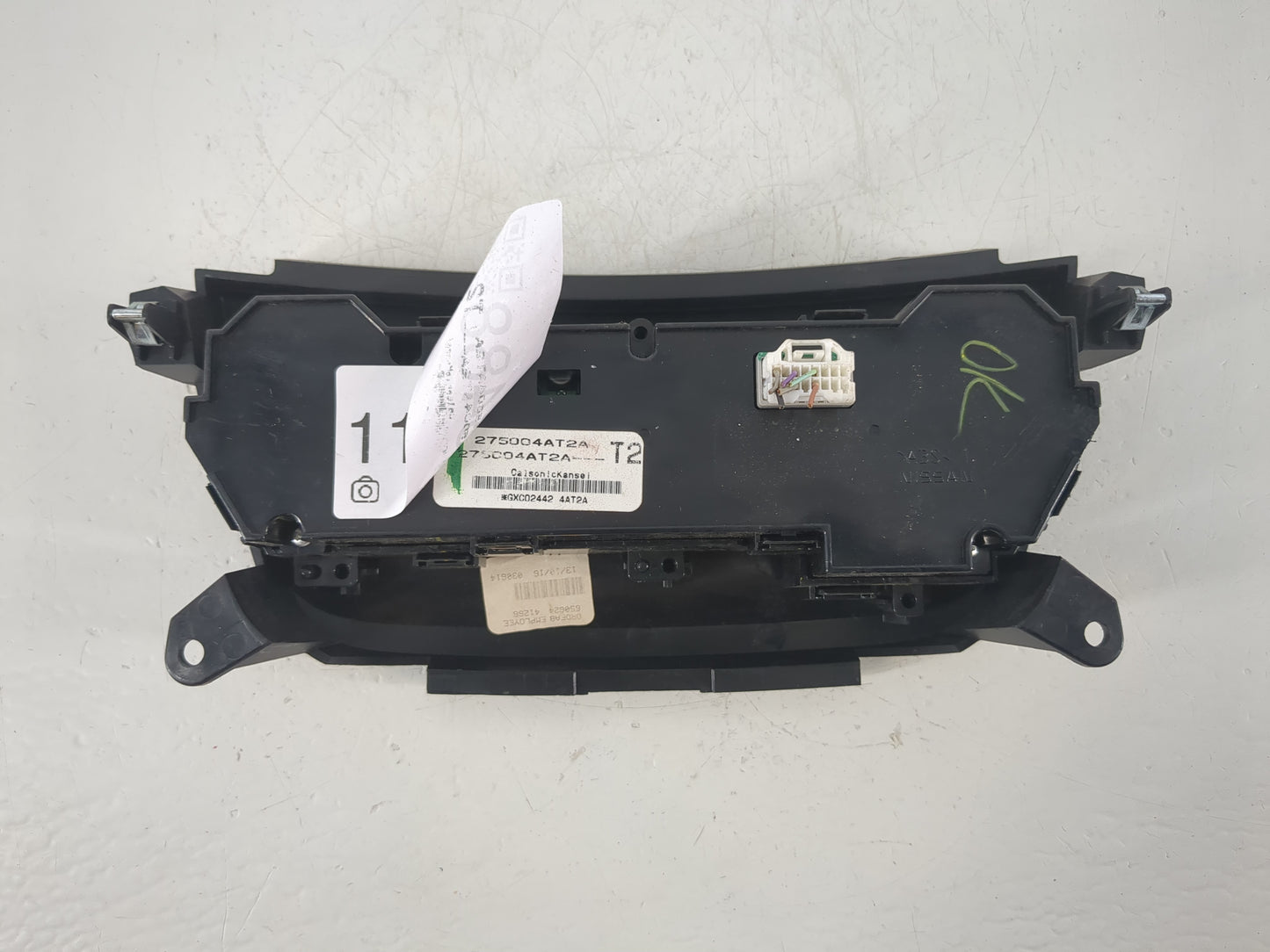 2017-2019 Nissan Sentra Climate Control Module Temperature AC/Heater Replacement P/N:275004AT2A Fits Fits 2017 2018 2019 OEM