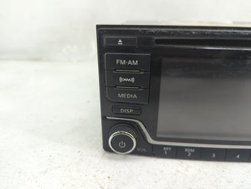 2017-2019 Nissan Sentra Radio AM FM Cd Player Receiver Replacement P/N:281854AF6A CV-CN16N0GX, AN1503 Fits Fits 2017 2018 2019 OEM Used Auto Parts