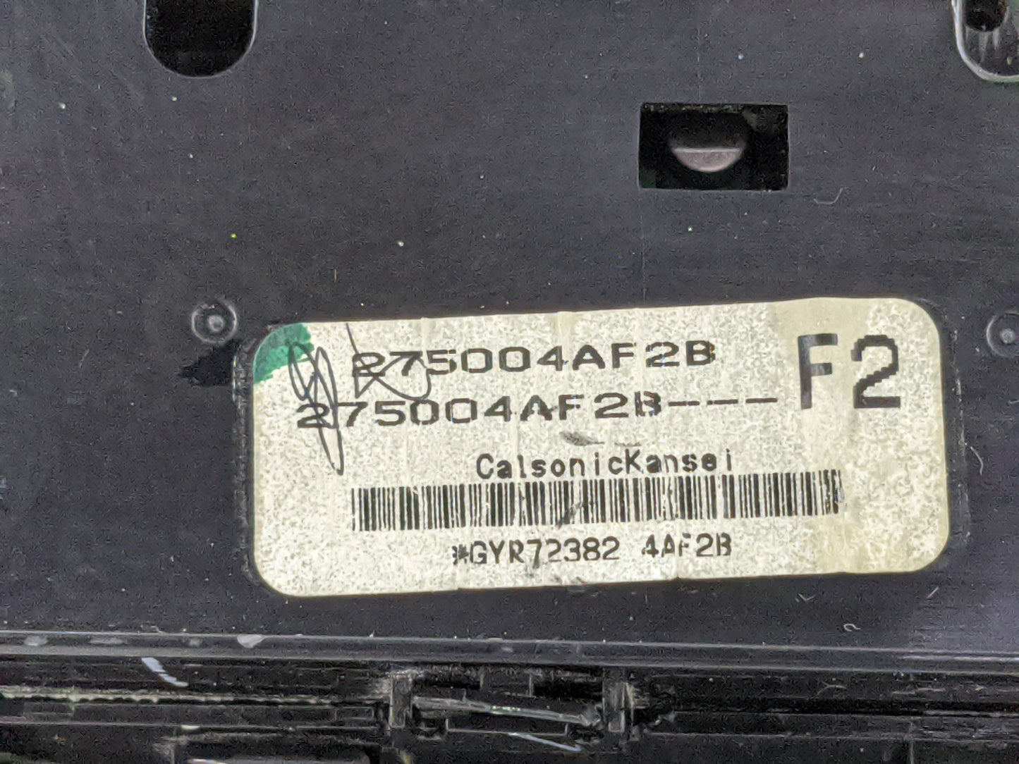 2017-2019 Nissan Sentra Climate Control Module Temperature AC/Heater Replacement P/N:275004AF2B GYR723824AF2B Fits OEM Used