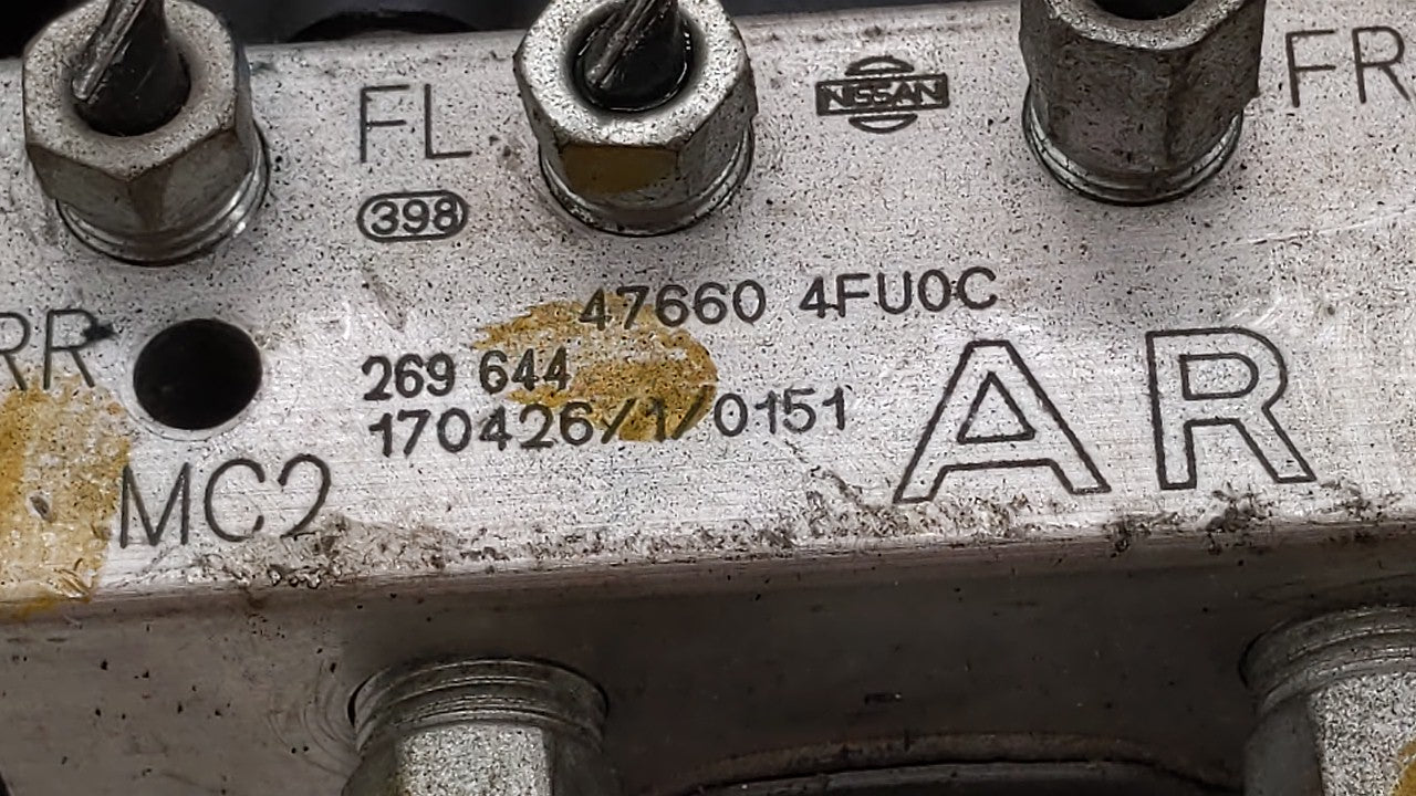 2016-2018 Nissan Sentra ABS Pump Control Module Replacement P/N:47660 5UD0C 47660 4FU0C Fits Fits 2016 2017 2018 OEM Used Au