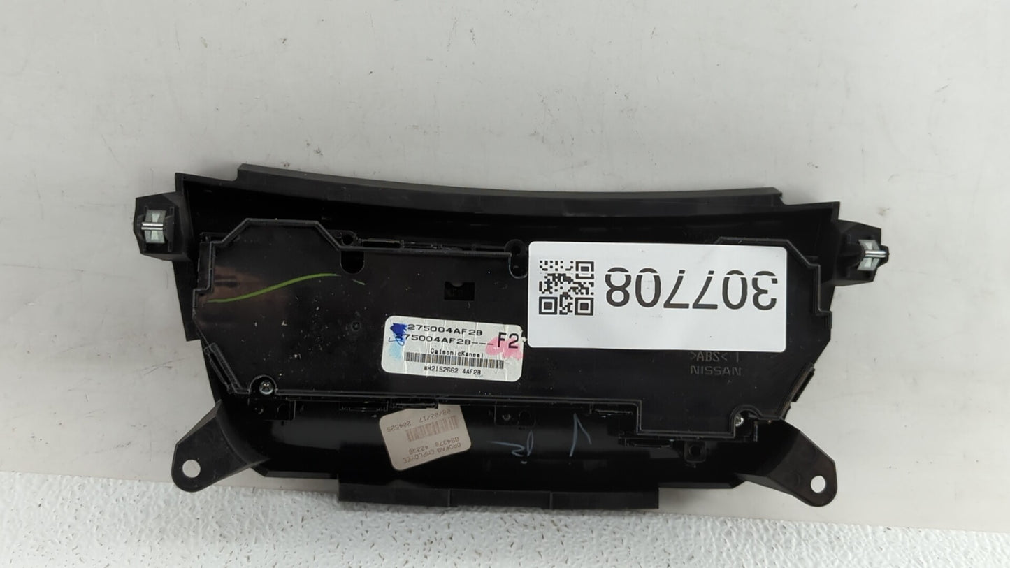 2017-2019 Nissan Sentra Climate Control Module Temperature AC/Heater Replacement P/N:275004AF2B 830887 41266 Fits OEM Used A