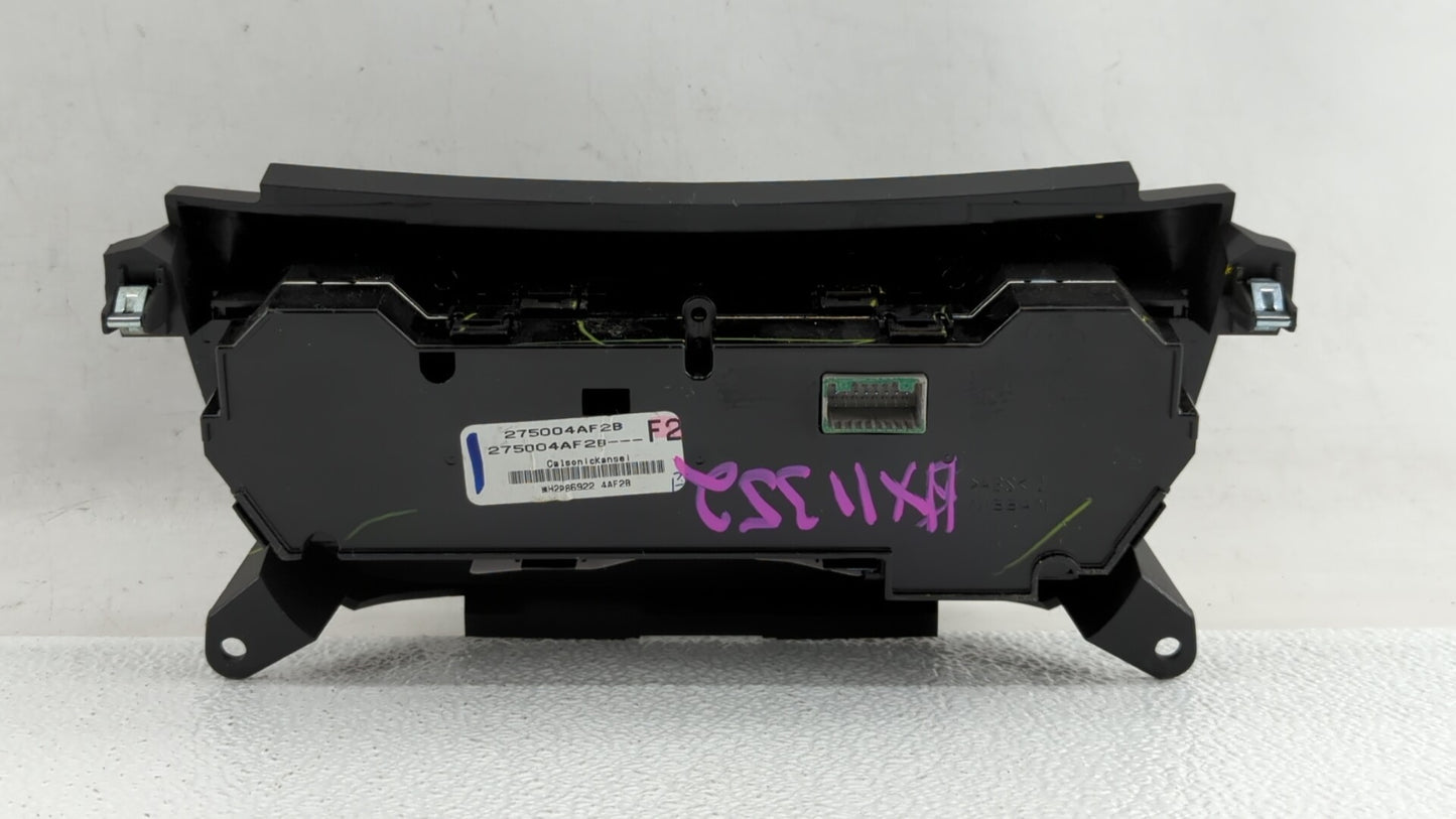 2017-2019 Nissan Sentra Climate Control Module Temperature AC/Heater Replacement P/N:275004AF2B 830887 41266 Fits OEM Used A