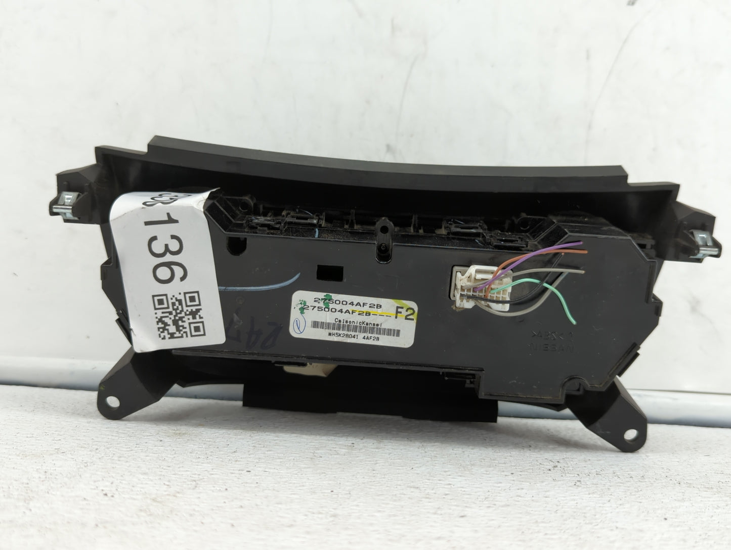 2017-2019 Nissan Sentra Climate Control Module Temperature AC/Heater Replacement P/N:275004AF2B 275004A Fits Fits 2017 2018