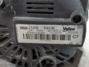 2013-2019 Nissan Sentra Alternator Replacement Generator Charging Assembly Engine OEM P/N:23100 3SH2B Fits OEM Used Auto Parts