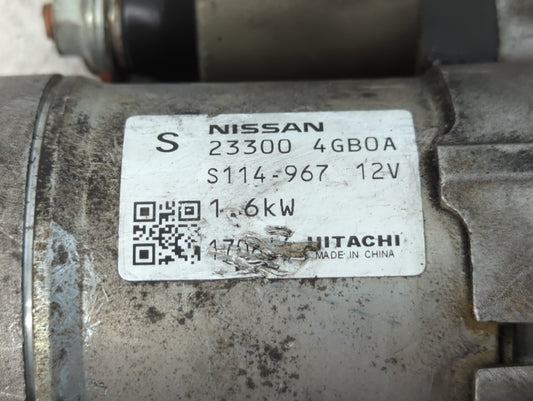 2017 Nissan Sentra Car Starter Motor Solenoid OEM P/N:23300 4GB0A Fits OEM Used Auto Parts