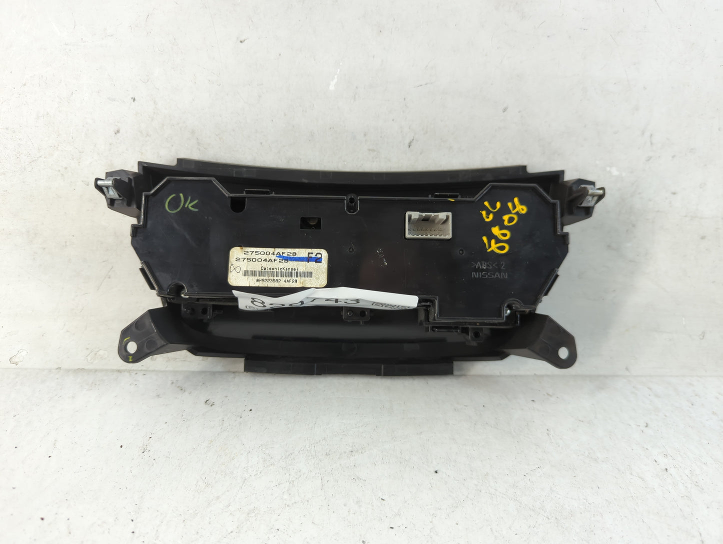 2017-2019 Nissan Sentra Climate Control Module Temperature AC/Heater Replacement P/N:275004AF2B Fits Fits 2017 2018 2019 OEM