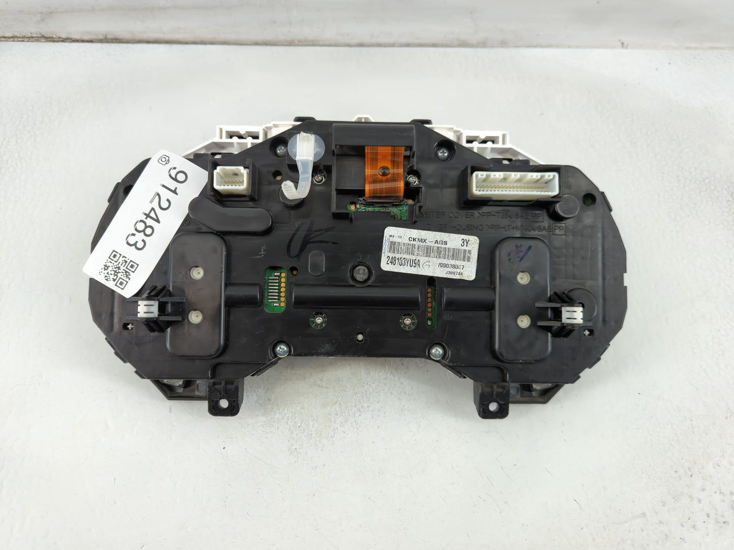 2016-2018 Nissan Sentra Instrument Cluster Speedometer Gauges P/N:248103YU9A CKMX-AGS, 31106543 Fits Fits 2016 2017 2018 OEM