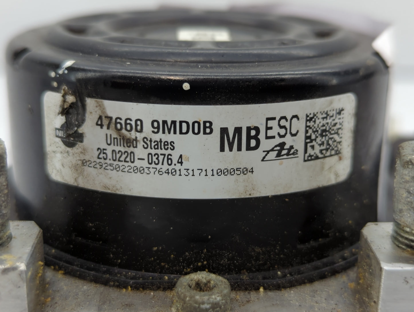2014-2019 Nissan Versa ABS Pump Control Module Replacement P/N:47660 9MD0B Fits Fits 2014 2015 2016 2017 2018 2019 OEM Used