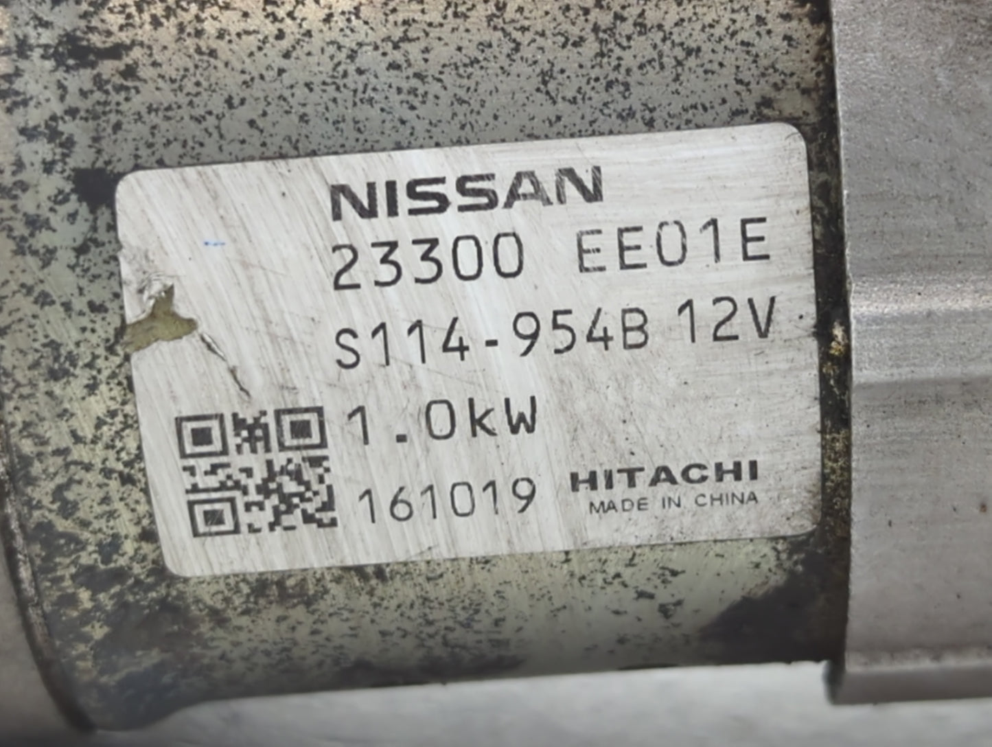 2012-2019 Nissan Versa Car Starter Motor Solenoid OEM P/N:23300 EE01E Fits Fits 2012 2013 2014 2015 2016 2017 2018 2019 OEM