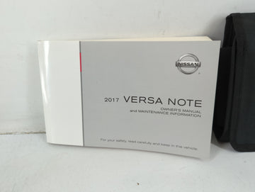 2017 Nissan Versa Note Owners Manual Book Guide P/N:OM17EM OE12UO OEM Used Auto Parts